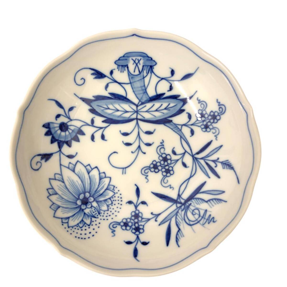 ☆Meissen マイセン マイセン ブルーオニオン 572/562 カップ＆ソーサー 食器_画像2