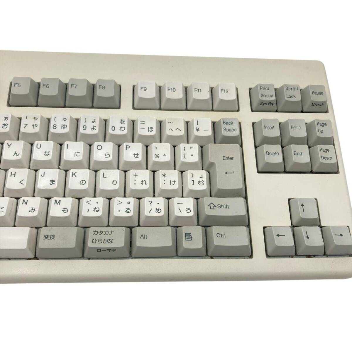Topre Realforce 91U NG0100 東プレ リアルフォース USBキーボード PC周辺機器 ホワイト 動作未確認_画像4