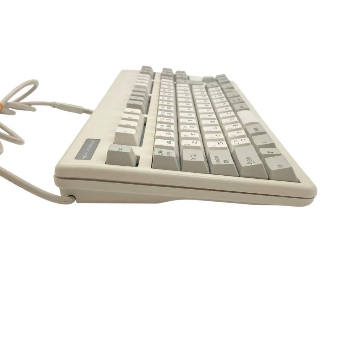 Topre Realforce 91U NG0100 東プレ リアルフォース USBキーボード PC周辺機器 ホワイト 動作未確認_画像6