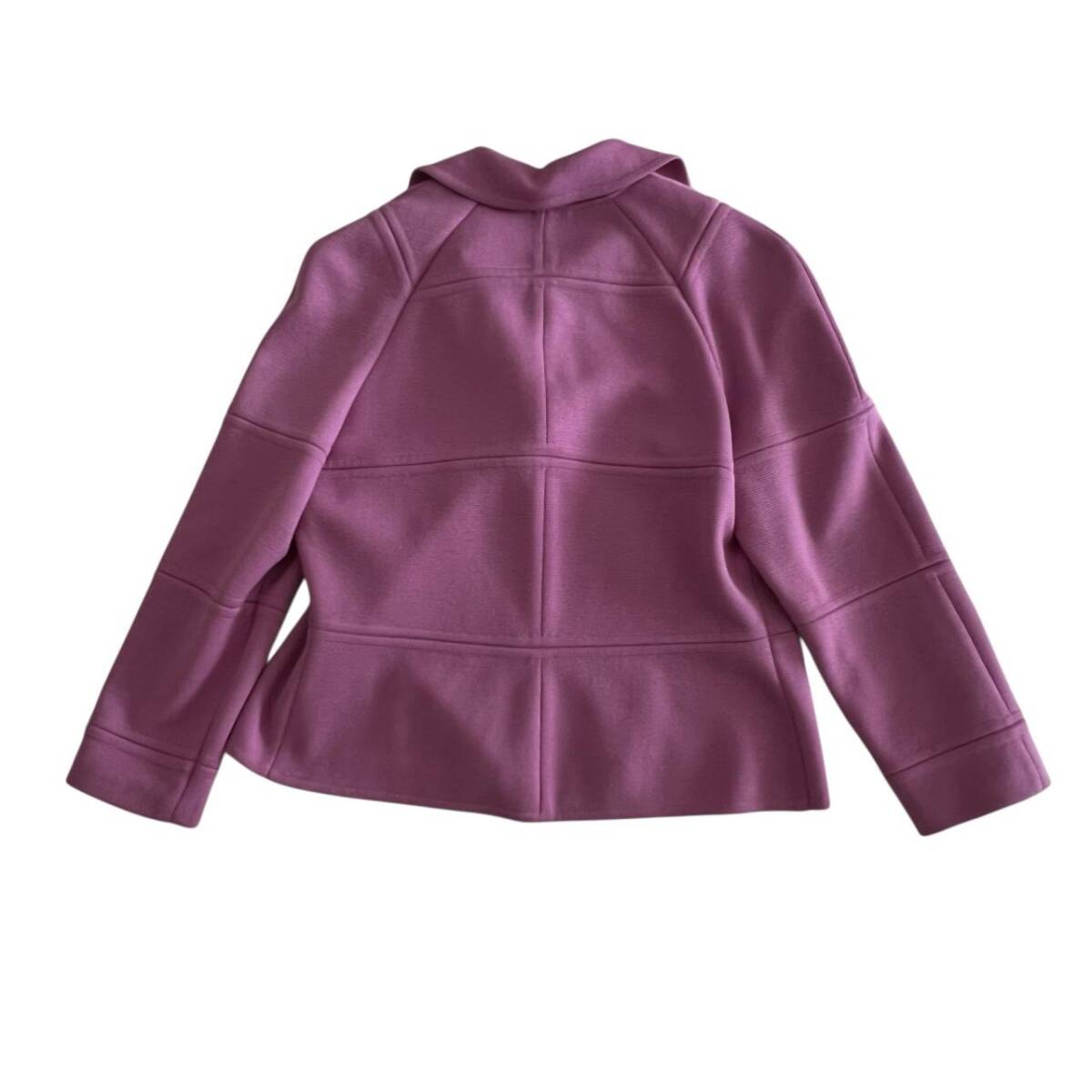 CELINE セリーヌ カーディガンジャケット ウール パープル系 アウター_画像2