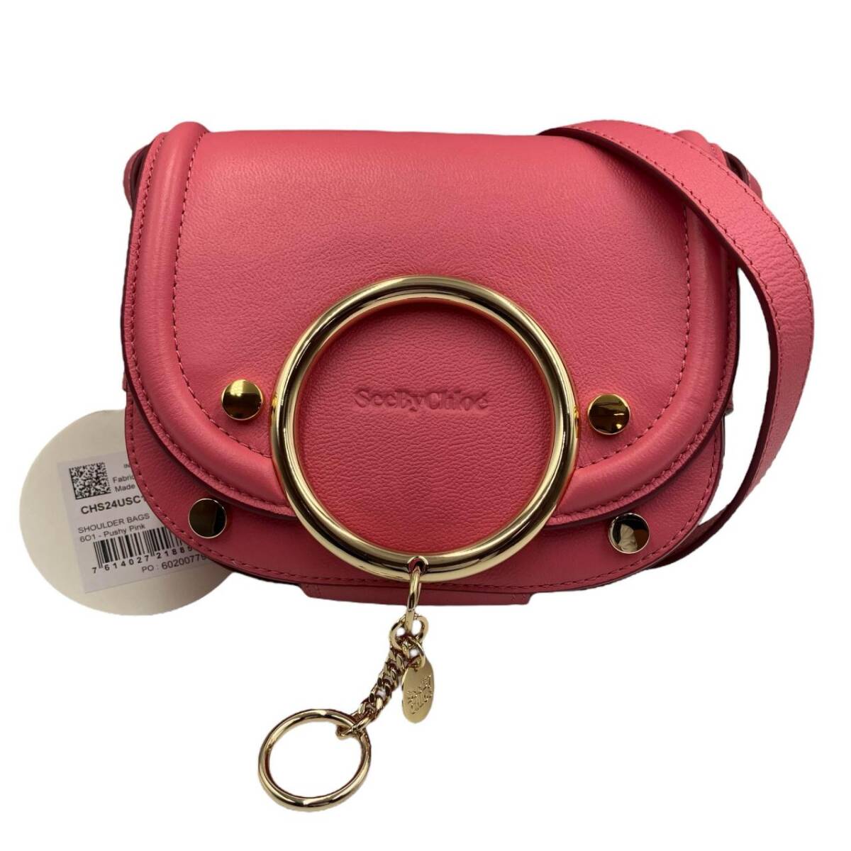  See by Chloe malami Nicross корпус сумка на плечо небольшая сумочка кожа розовый серия не использовался CHS24USC19E416O1