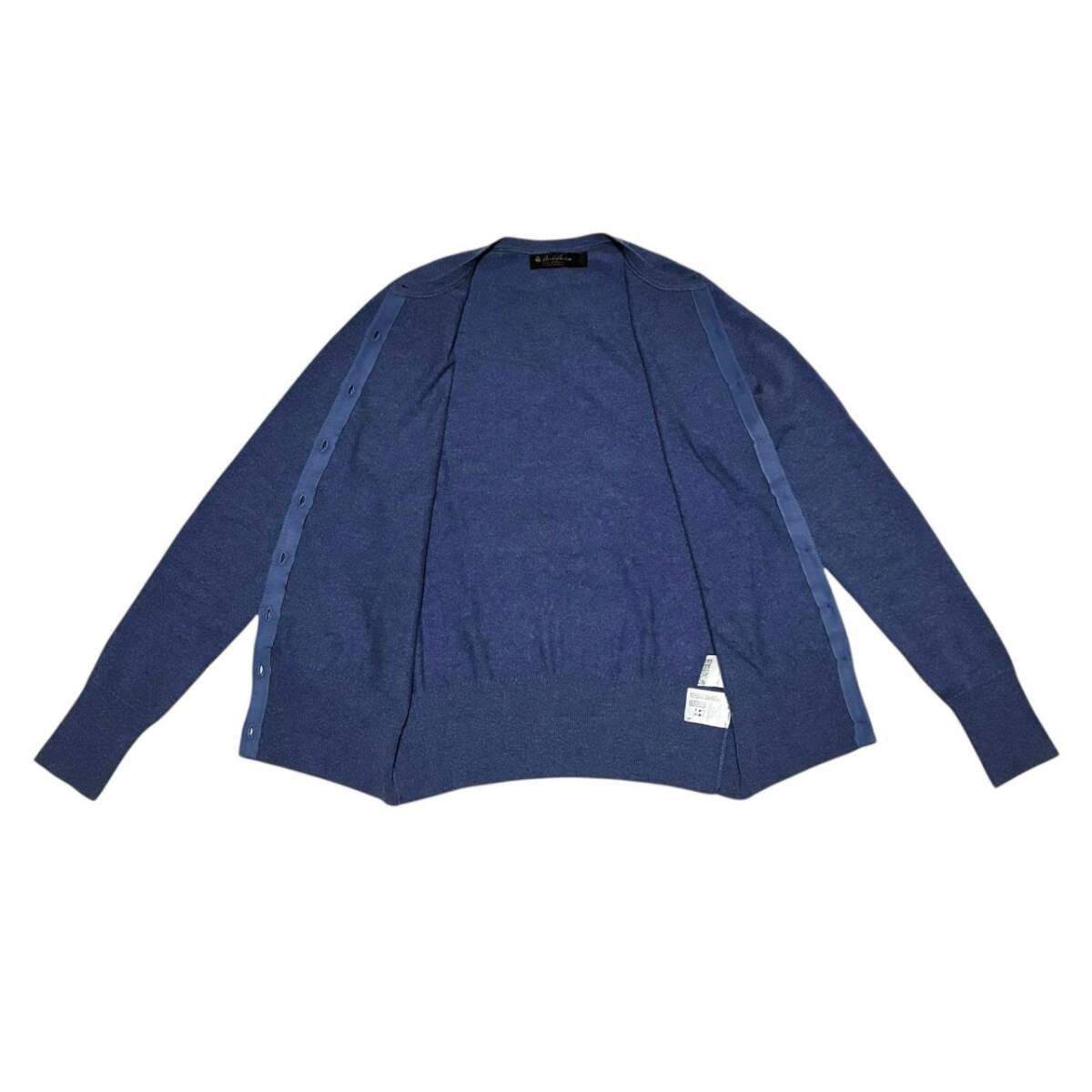 Brooks Brothers Brooks Brothers кашемир 100% оттенок голубого вязаный кардиган XS