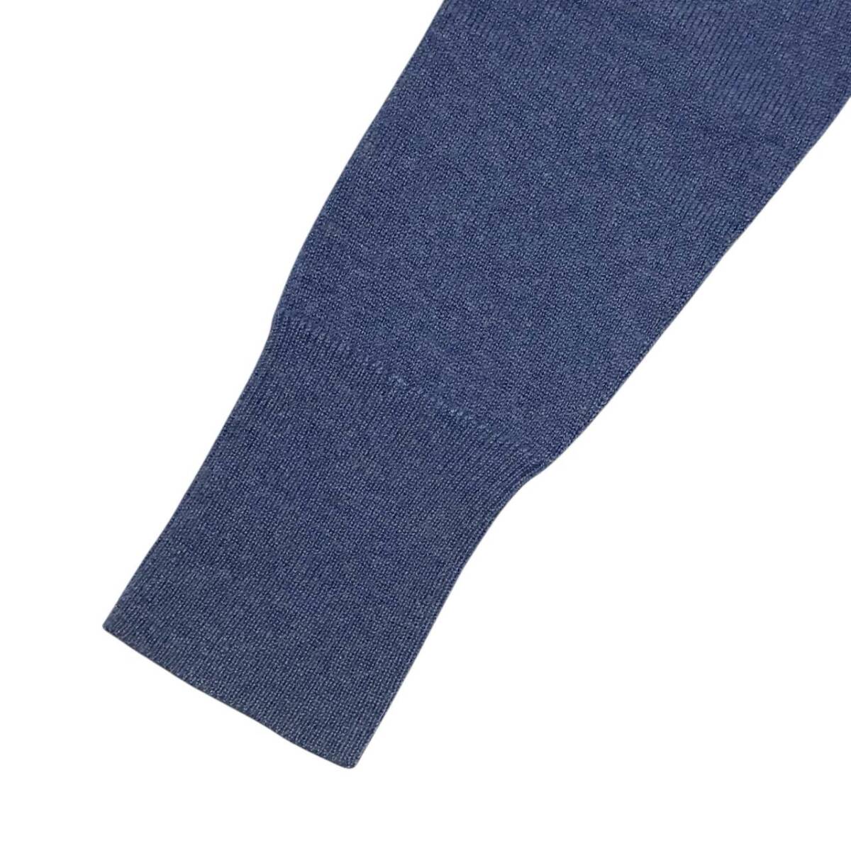 Brooks Brothers Brooks Brothers кашемир 100% оттенок голубого вязаный кардиган XS