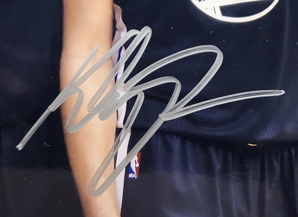 【希少】ステフィンカリー・クレイトンプソン　サイン入りフォト_画像3