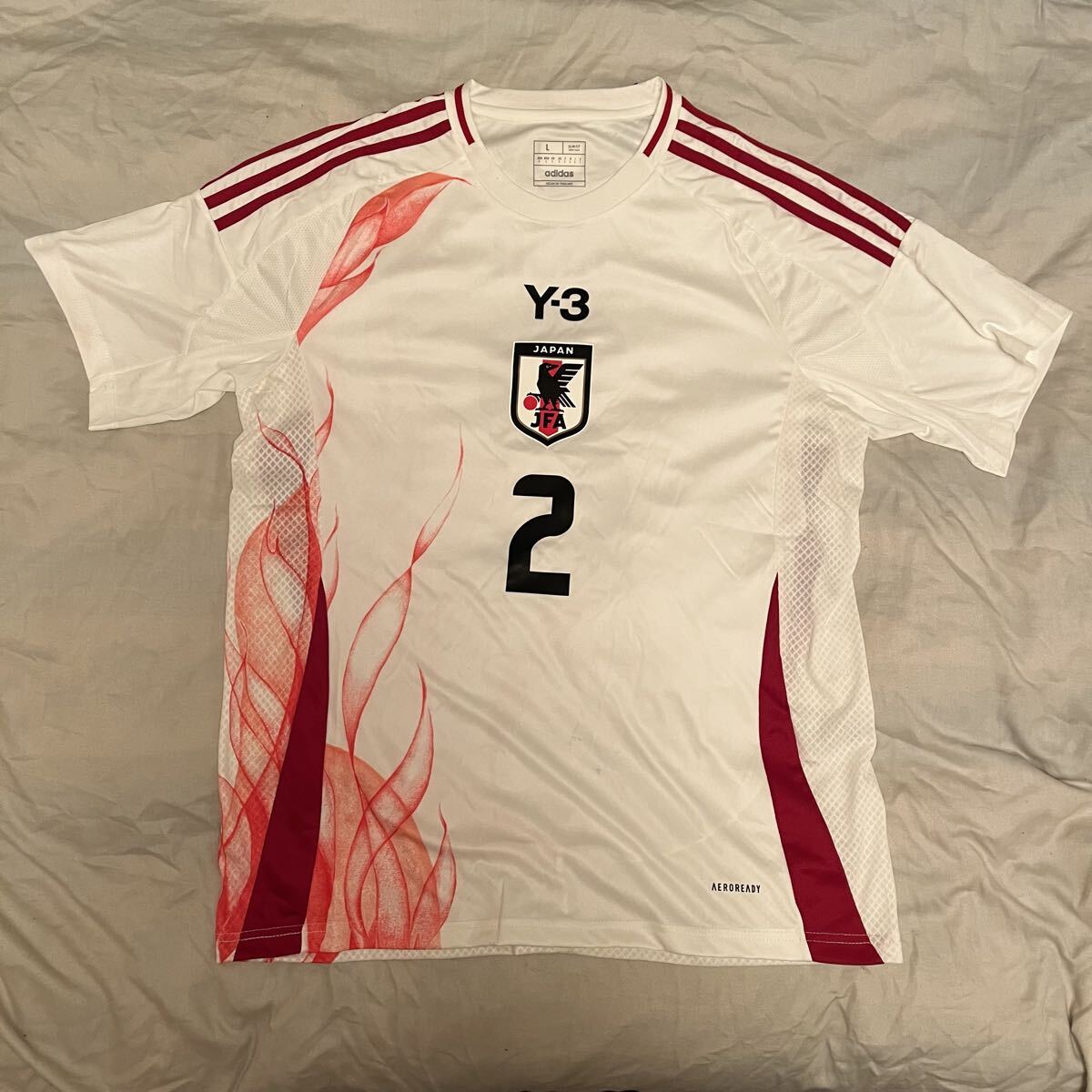 なでしこジャパン 清水梨紗 直筆サイン ユニフォーム サッカー日本代表 三笘薫 久保建英 伊東純也 中村敬斗 南野拓実 長谷川唯 長野風花 _画像2