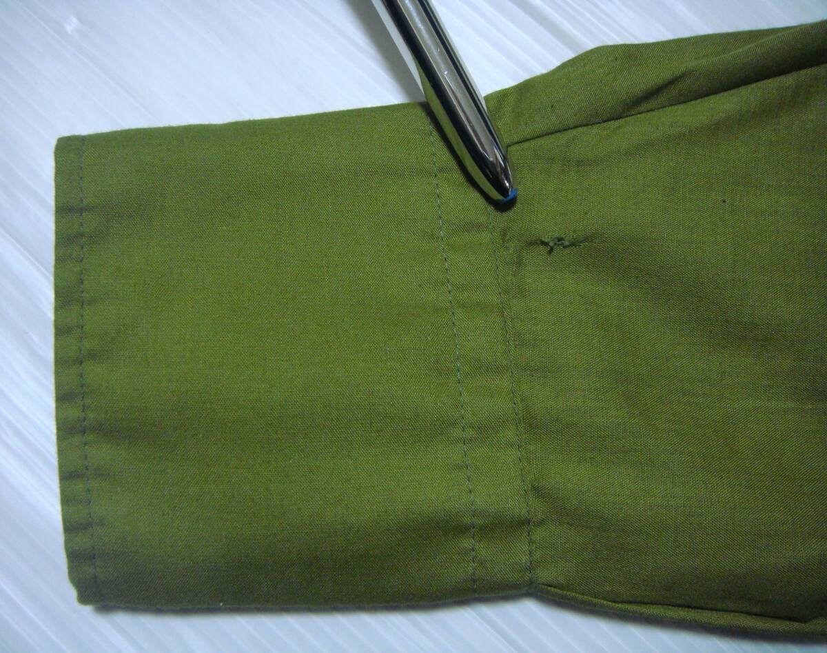 ■ H BAR C 【 80s ショートポイントカラー ^^ ウエスタンシャツ L 】 VINTAGE ビンテージ HBARC アメリカ古着 o11■_画像7