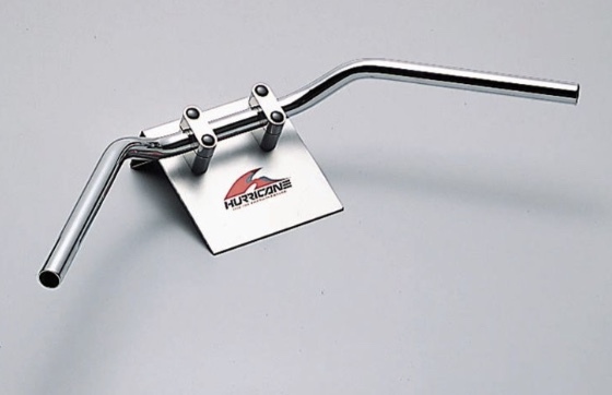 ハリケーン HB0045C-01 ★ ナロー1型 Φ22.2mm ハンドルバー スチール 検)メッキ クローム ミリ バー ハン パイ Φ ストリート すり抜_画像1