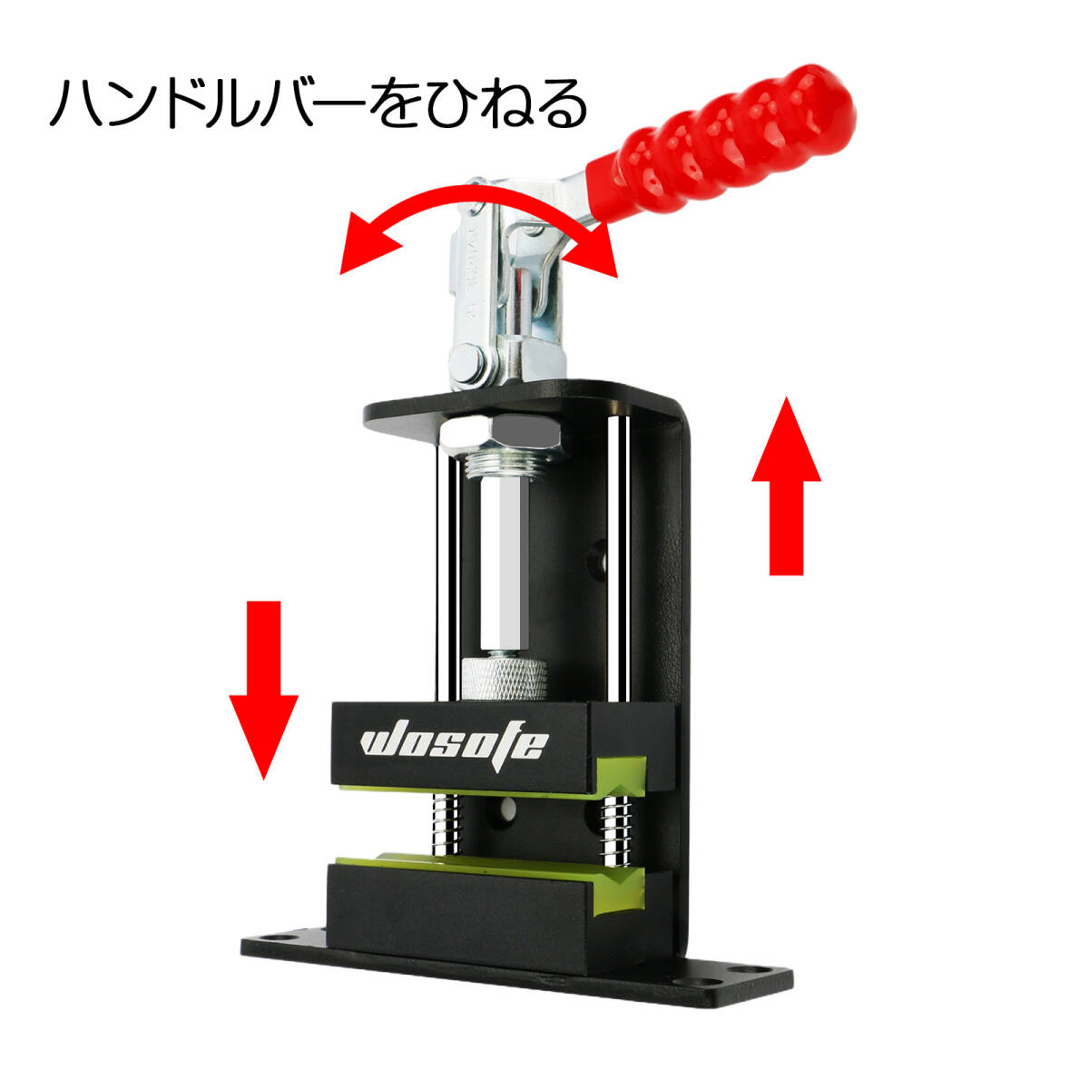 ゴルフ グリップ ツール クランプ グリップ 交換 バイス クランプ縦_画像2