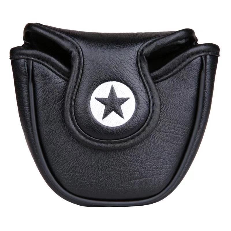 ゴルフパターカバー オデッセイ 2ボールに対応 マレット用 スコッティーキャメロン オデッセイに適合 ピンタイプ用 サメ 磁石式_画像3