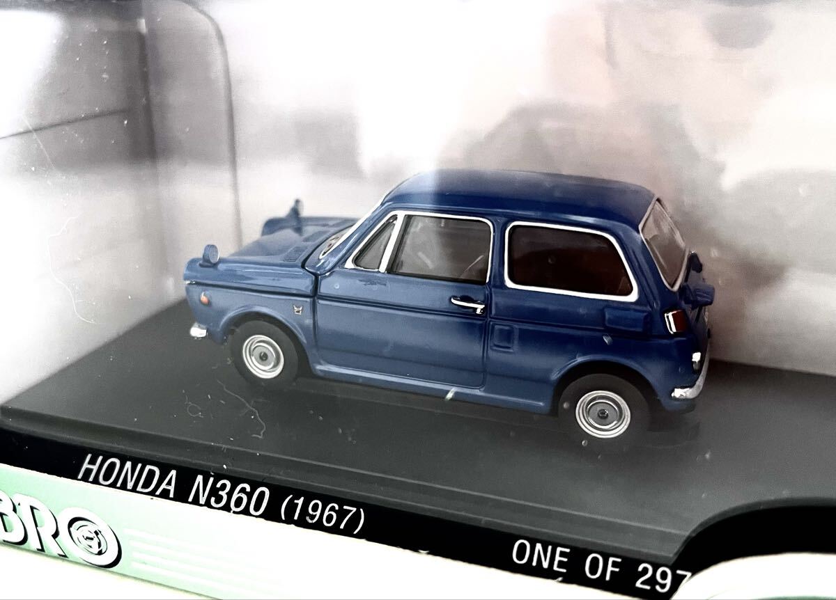 1/43 популярный редкий товар Honda N360 TS голубой