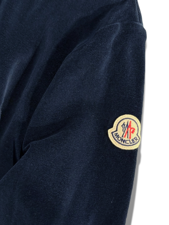 定価7.7万 MONCLER モンクレール 誘惑のベルベットタッチ！所有欲を刺激する スウェットシャツ クルーネック 長袖 G20918G00020899HE M_画像7