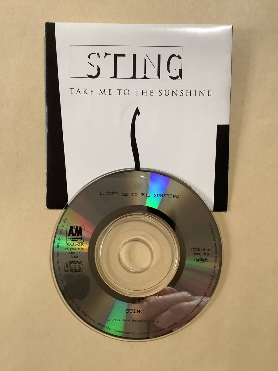 送料無料 スティング「FIELDS OF GOLD THE BEST OF STING 1984-1994」ベスト国内盤 全17曲＋日本だけのCD特典盤付_画像7