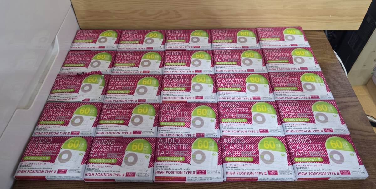  Daiso высокий позиция кассетная лента 25шт.