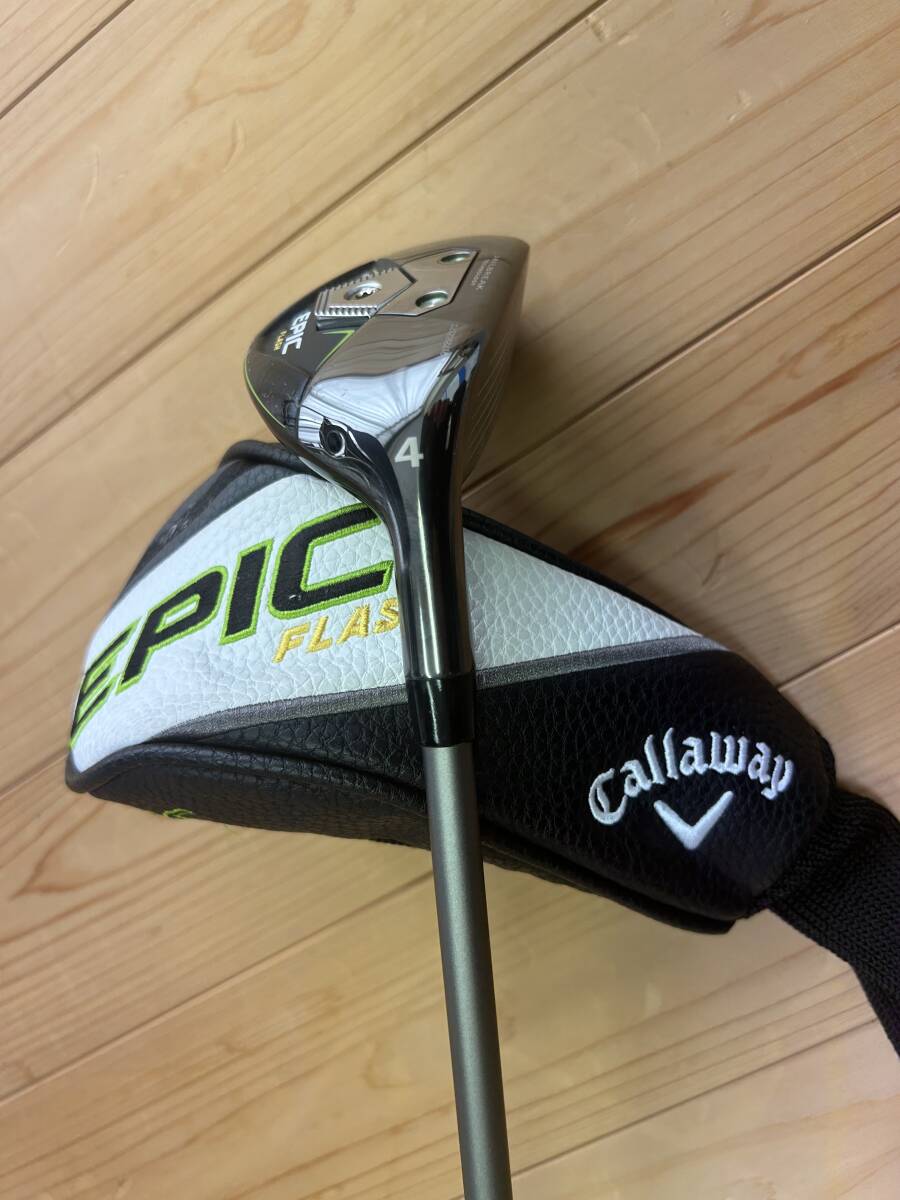 ●キャロウェイ EPIC FLASH STAR ４H 2０°　ＳＲ　HC付　美品中古●_画像7