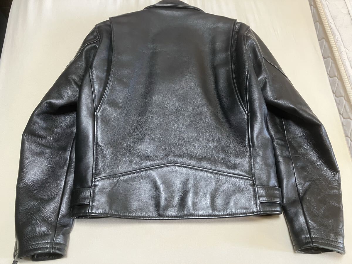 KADOYA カドヤ ダブルライダースジャケット FPW-1 ハードステア Lサイズ_画像2