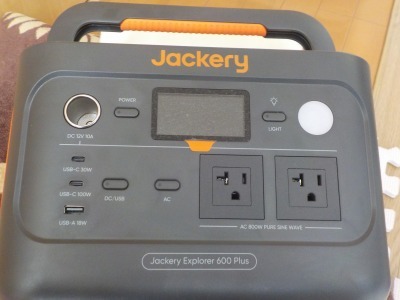Jackery портативный источник питания JE-600CPlusmok