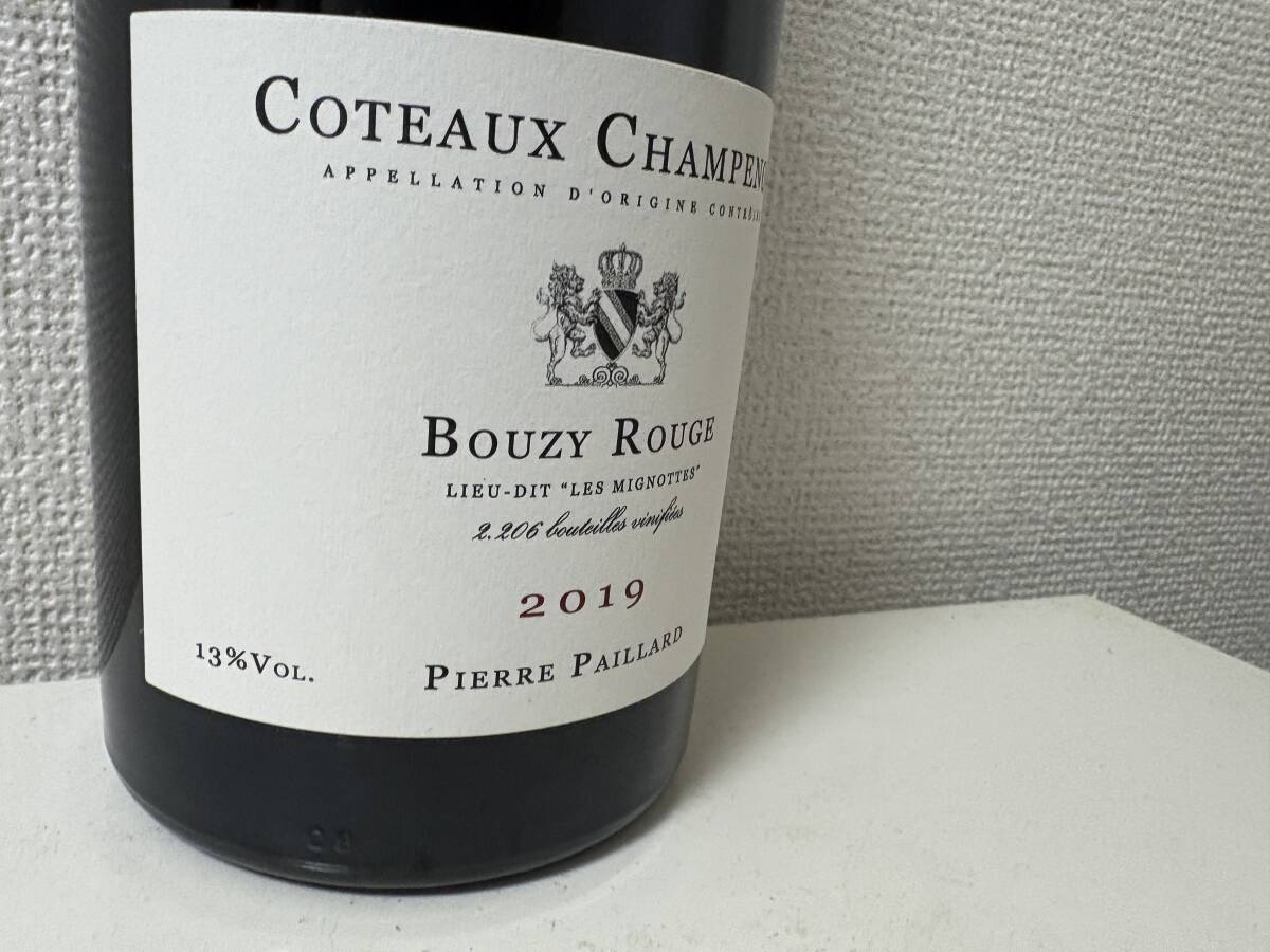  редкостный Pierre *pa year rukoto-* автомобиль mpnowabji-* rouge 2019 Coteaux Champenois Bouzy Rouge Les Mignottes производство количество 2206шт.