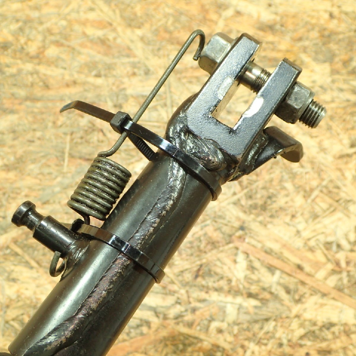 【送料SSサイズ】SUZUKI GK7BA-1024** イナズマ400 サイドスタンド 検.( 202511 6 青11_画像3