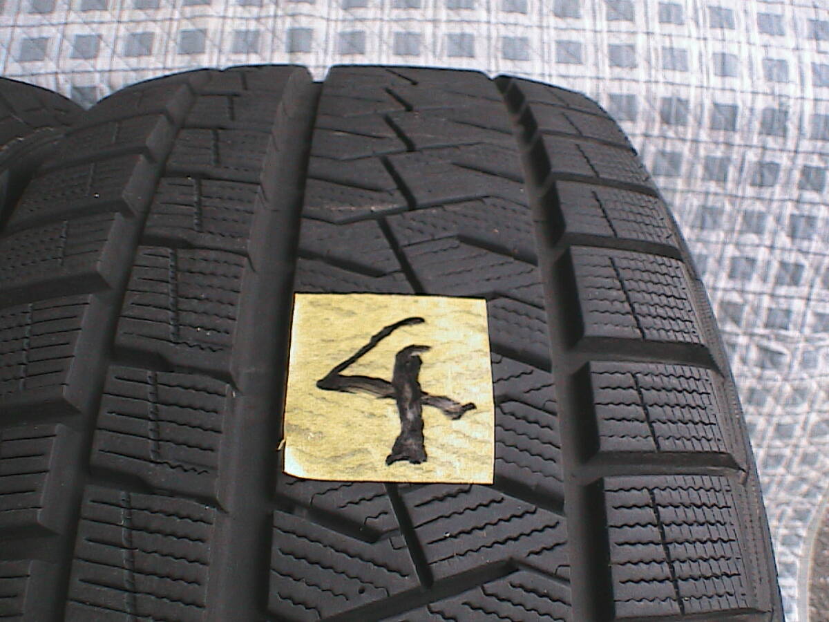 225/45R18 ピレリ ICE ASIMMETRICO PLUS スタッドレス 2本 山あり バリ溝 引き取り歓迎 ③ ④_画像3