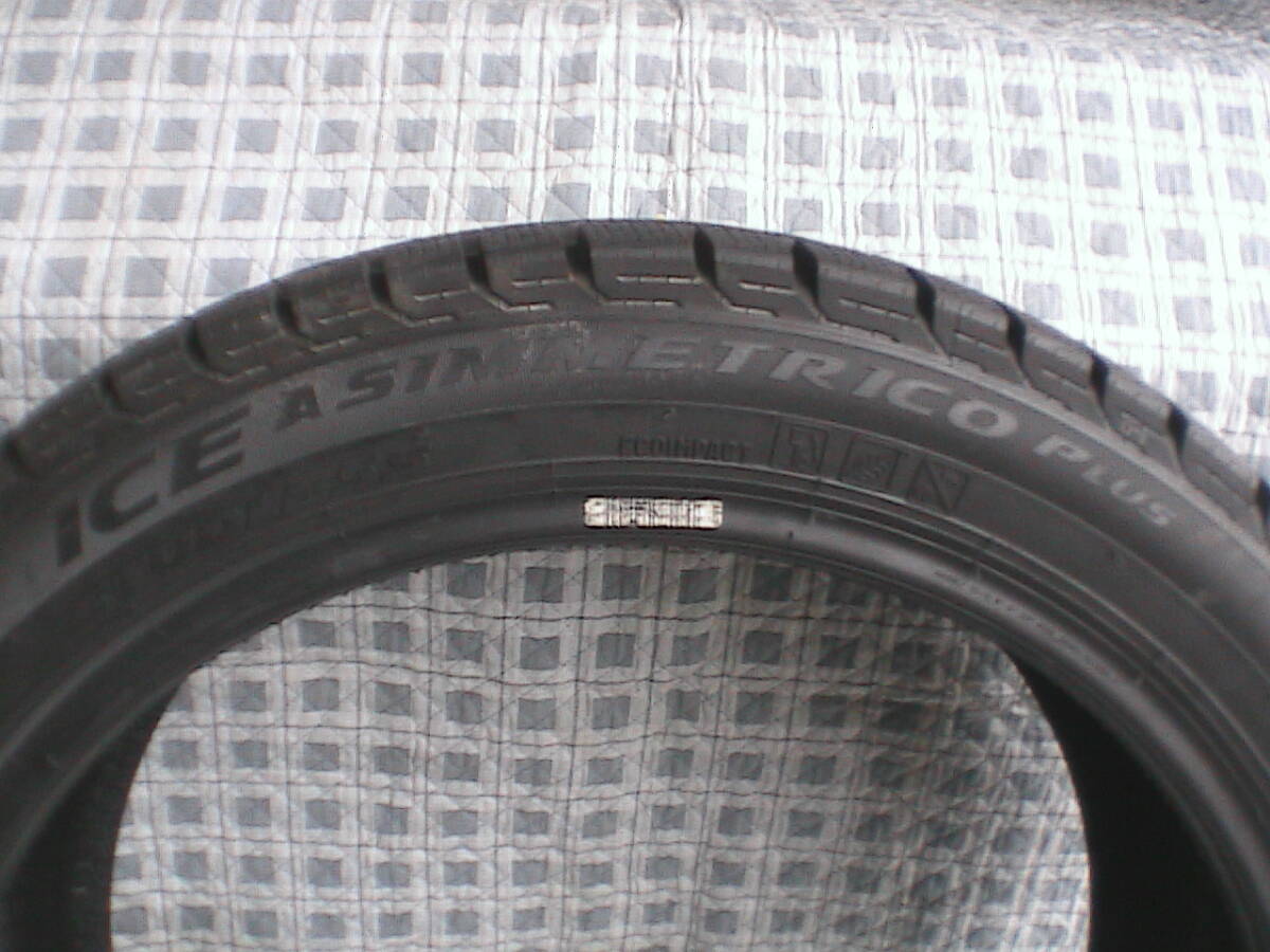225/45R18 ピレリ ICE ASIMMETRICO PLUS スタッドレス 2本 山あり バリ溝 引き取り歓迎 ③ ④_画像6