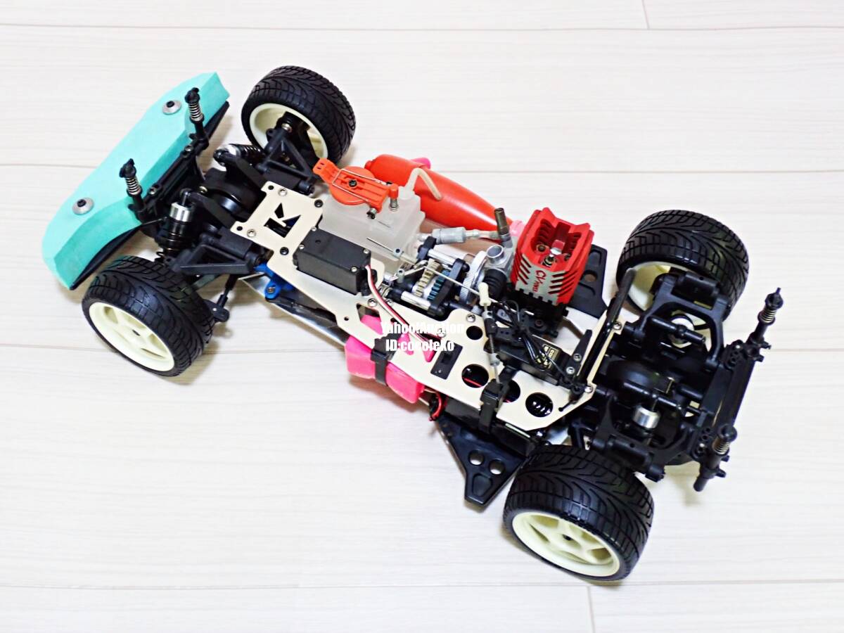 京商 GP エンジンカー スーパーテン FW03 シャーシ OS.MAX 12CVエンジン プロポ付_画像4