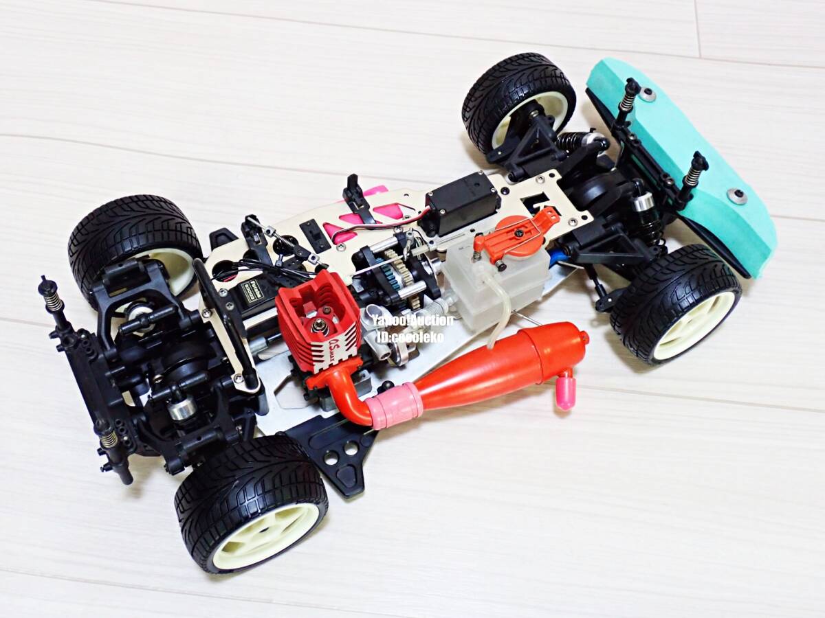 京商 GP エンジンカー スーパーテン FW03 シャーシ OS.MAX 12CVエンジン プロポ付_画像5
