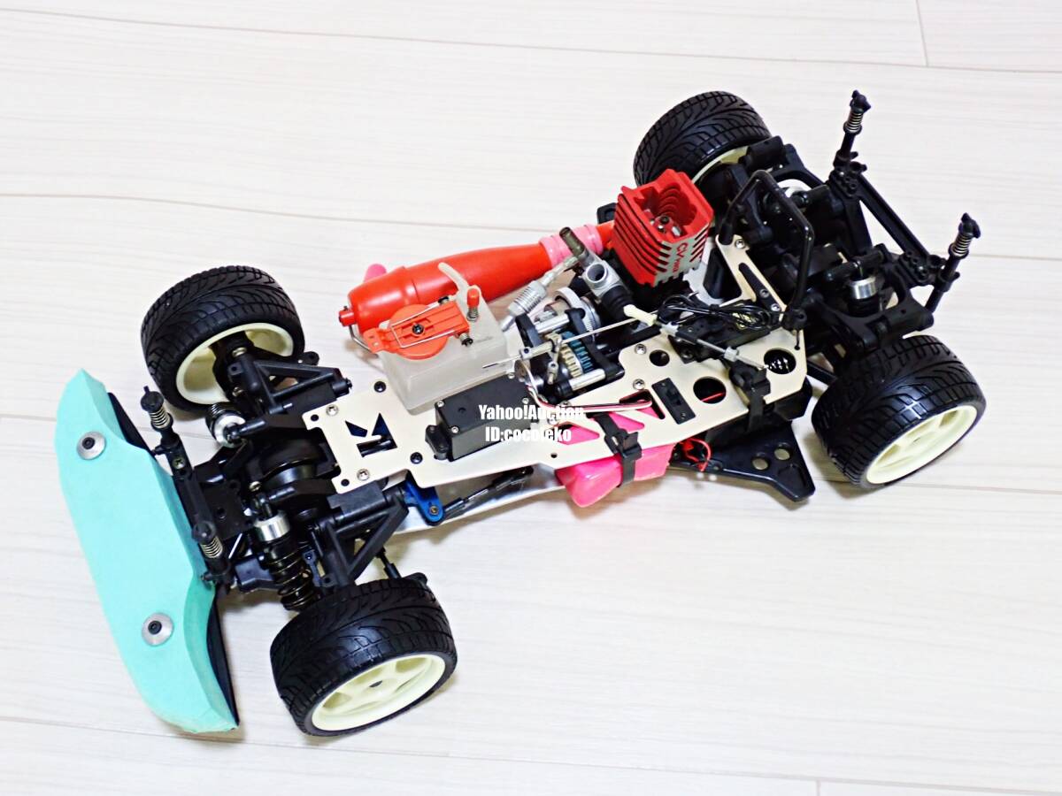 京商 GP エンジンカー スーパーテン FW03 シャーシ OS.MAX 12CVエンジン プロポ付_画像3