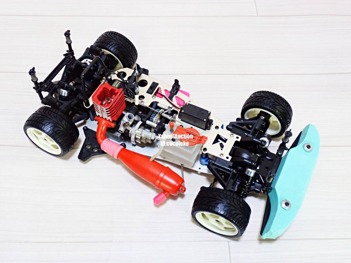 京商 GP エンジンカー スーパーテン FW03 シャーシ OS.MAX 12CVエンジン プロポ付_画像2