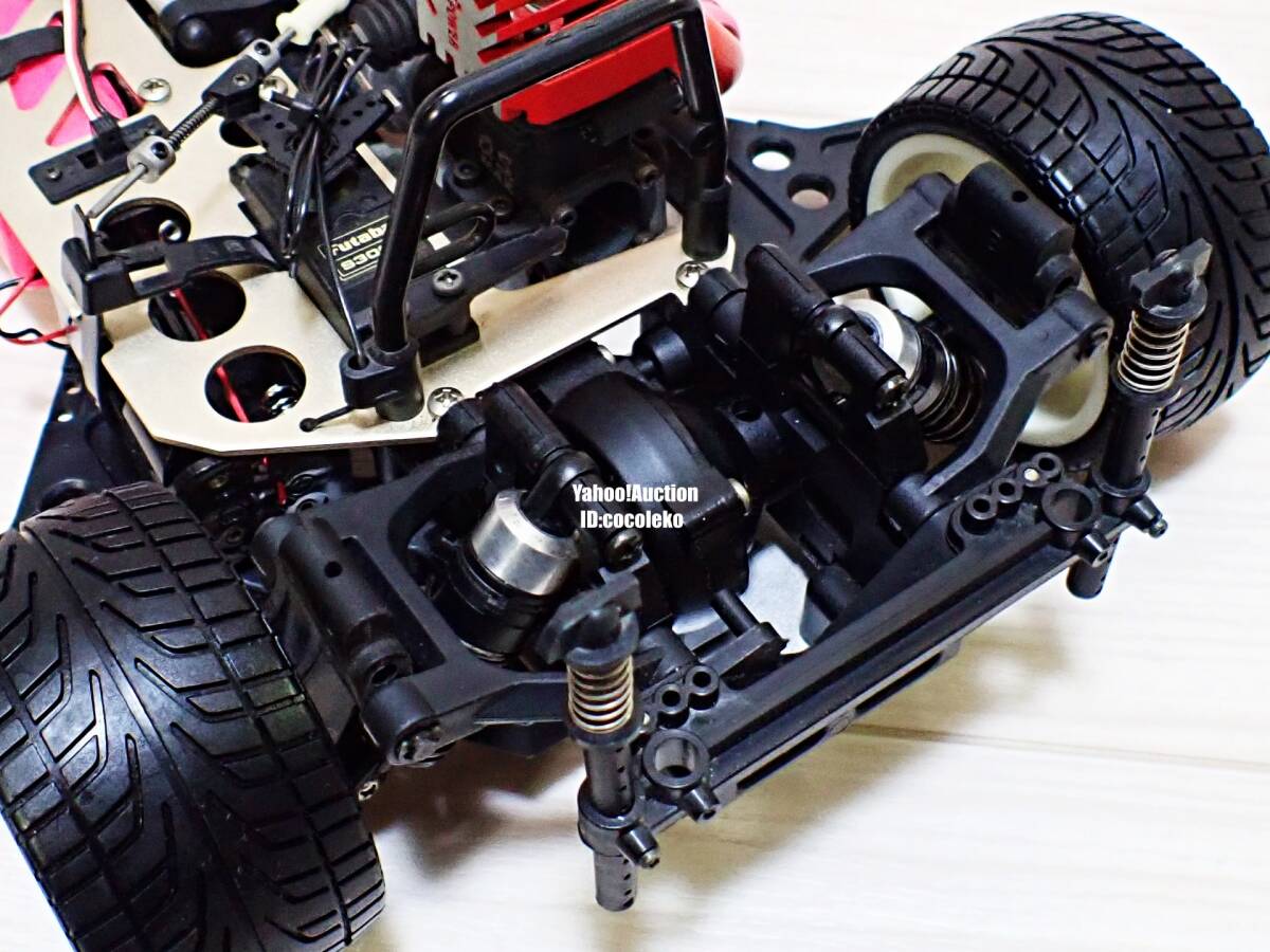 京商 GP エンジンカー スーパーテン FW03 シャーシ OS.MAX 12CVエンジン プロポ付_画像9