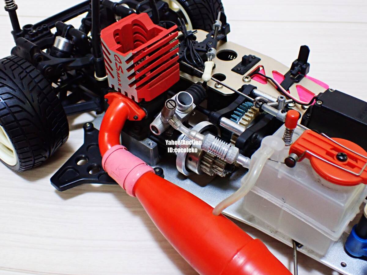 京商 GP エンジンカー スーパーテン FW03 シャーシ OS.MAX 12CVエンジン プロポ付_画像8