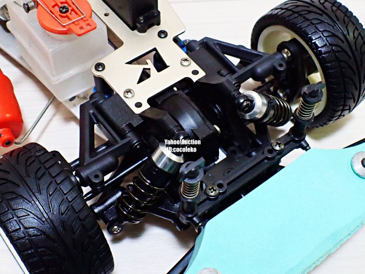 京商 GP エンジンカー スーパーテン FW03 シャーシ OS.MAX 12CVエンジン プロポ付_画像6