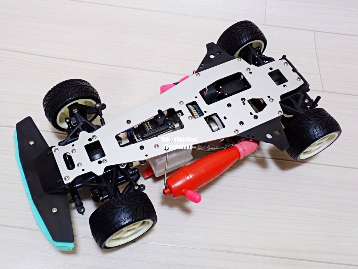 京商 GP エンジンカー スーパーテン FW03 シャーシ OS.MAX 12CVエンジン プロポ付_画像10
