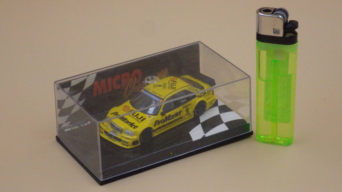 PMA NICRO Champs S=1/64 640 953306 Mercedes C180 DTM '95 K.Thiim_画像4