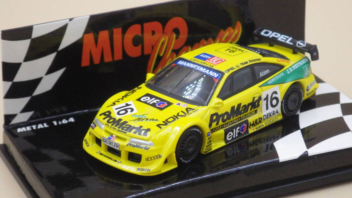 PMA NICRO Champs S=1/64 640 964216 OPEL Calibra U.Alzen_画像1