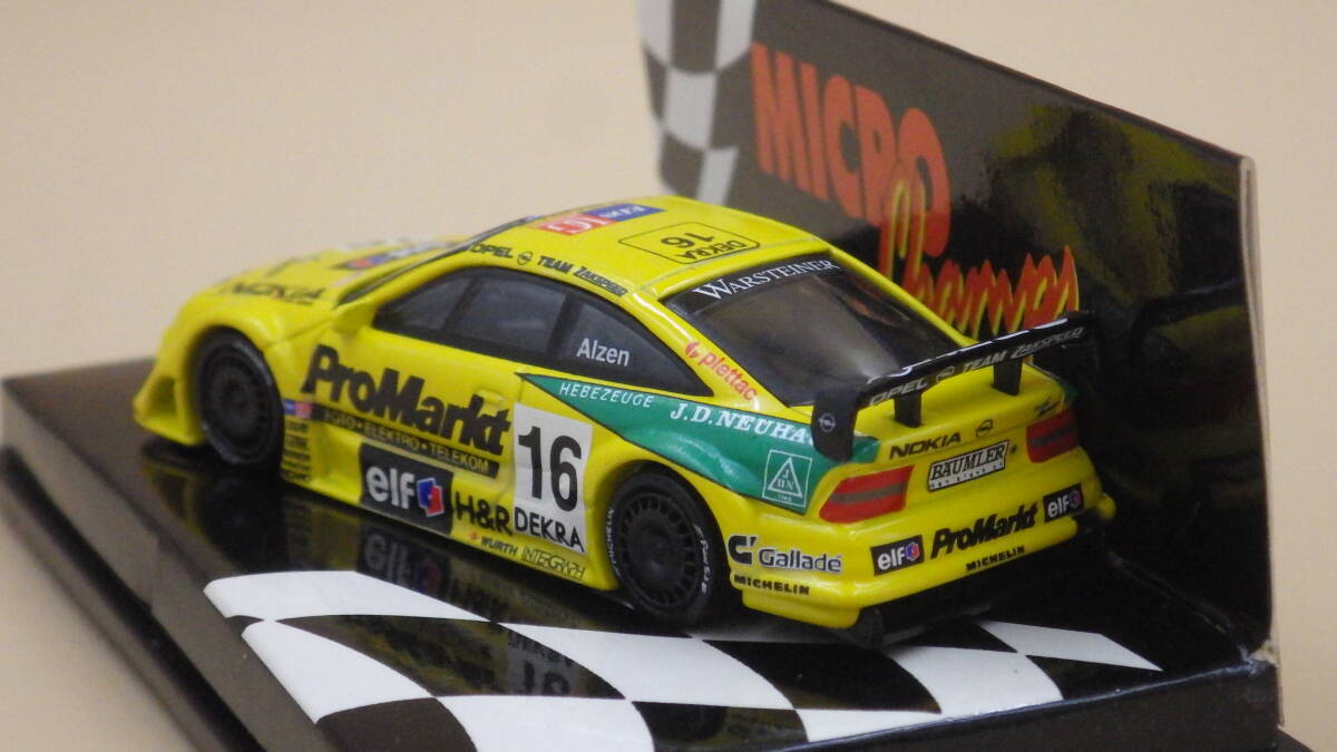 PMA NICRO Champs S=1/64 640 964216 OPEL Calibra U.Alzen_画像2
