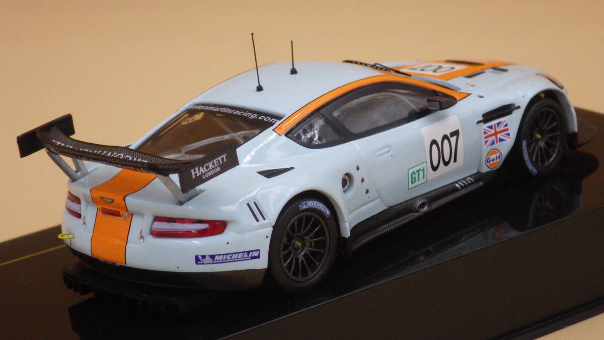 IXO ASTON MARTIN DBR9 #007 Presentation Version 2008 S=1/43 LMM143_画像2