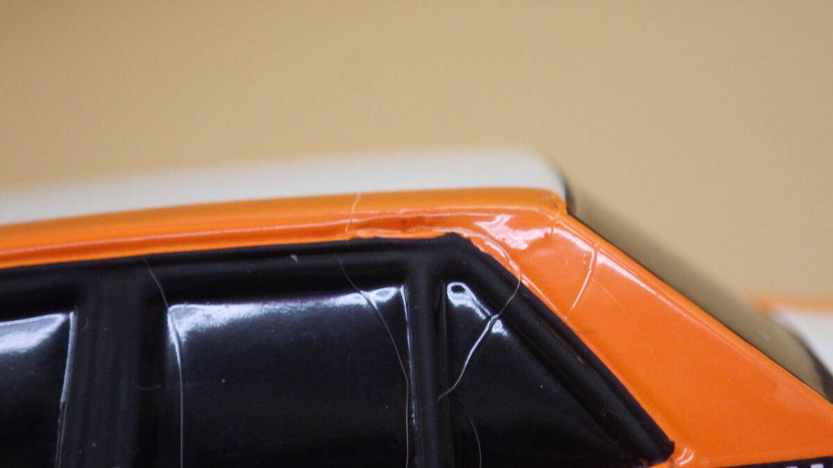 AOSHIMA SKYNET 80's Collection No.21 MITSUBISHI LANCER 1000LAKES RALLY 1982 S=1/43_画像4