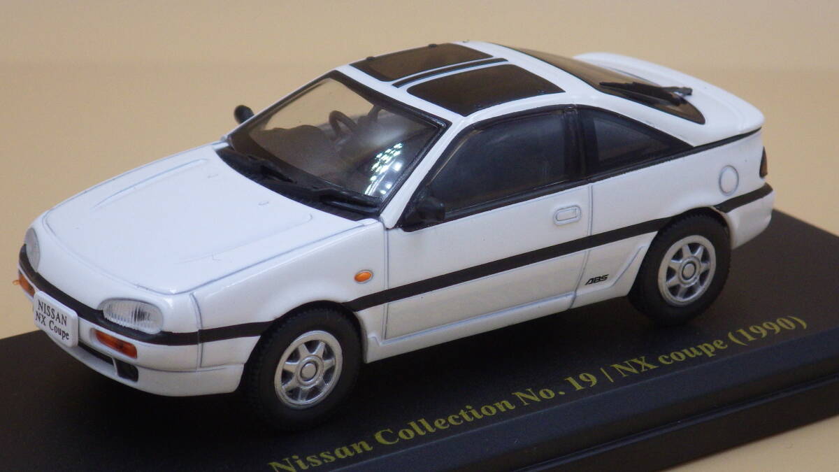 Nissan Collection No.19 NX Coupe(1990) S=1/43_画像1