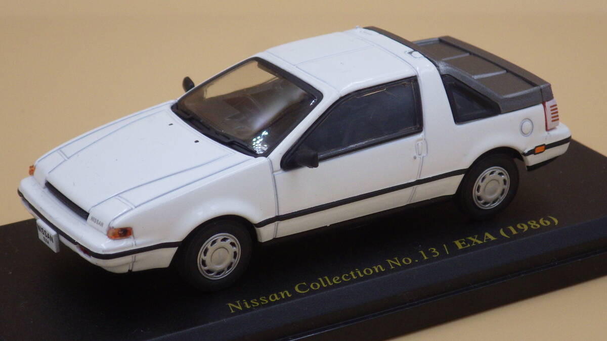 Nissan Collection No.13 EXA(1986) S=1/43_画像1