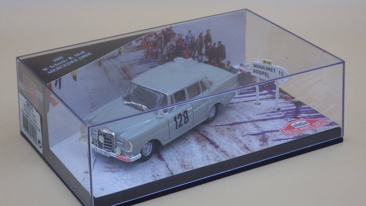 SKID MERCEDES 220SE Winner MONTE CARLO RALLYE 1960 S=1/43_画像3