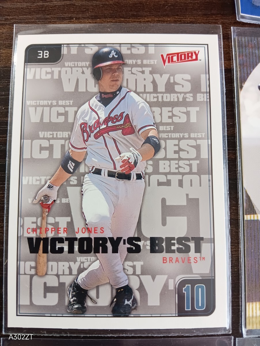 [ rookie карта содержит 9 шт. комплект ] CHIPPER JONES дробилка * Jones ROOKIE RC