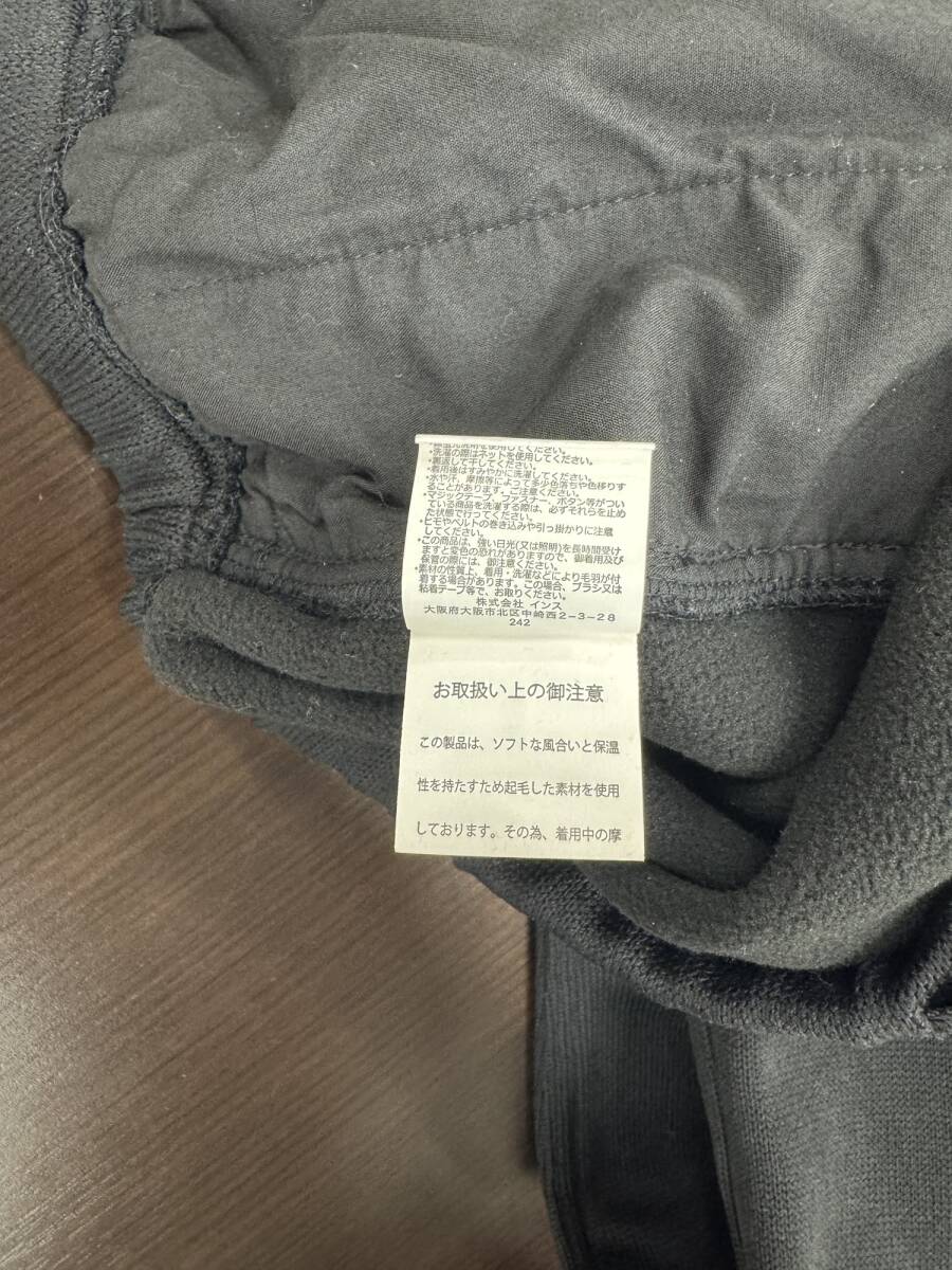 ★1円スタート★グラミチ Gramicci パンツ ブラック・ メンズ / 暖パン 裏起毛 【L】_画像7