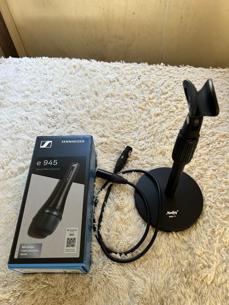 SENNHEISER конденсаторный микрофон Mike Audio Technica e 945 MOUKEY MMs-5 комплект электродинамический микрофон 