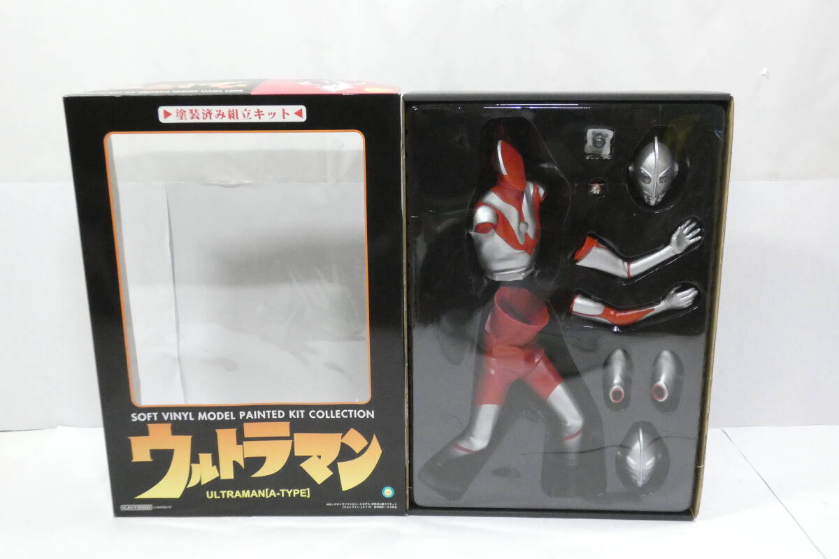 3252T/未使用★KAIYODO 海洋堂 ウルトラマン ULTRAMAN/A-TYPE 40センチサイズソフトビニールモデル 塗装済み組立てキット フィギュア_画像2