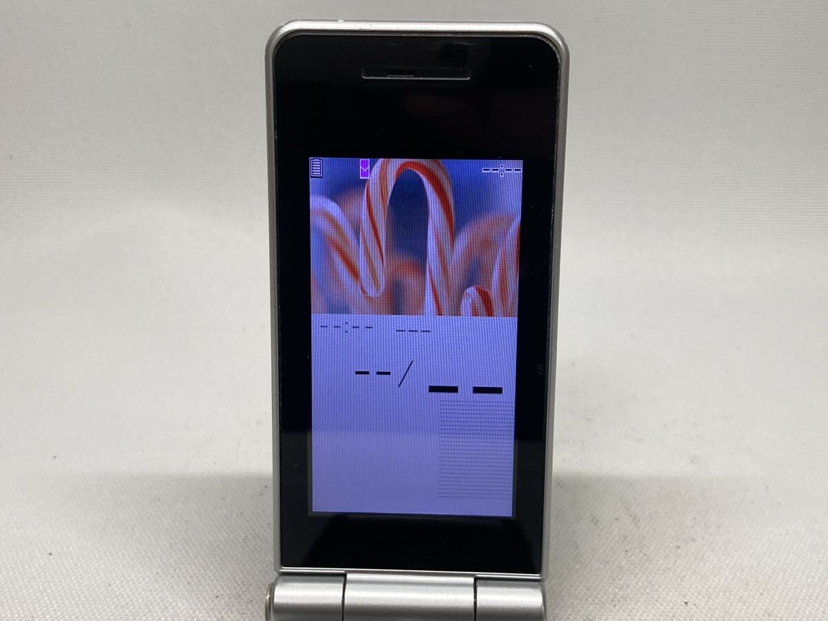 美品　docomo　ドコモ　P-07B　Panasonic　パナソニック　FOMA　携帯電話　ガラケー　ホワイト　j551d371dd_画像3