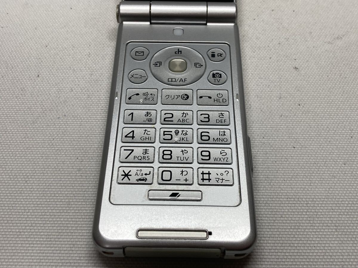 美品　docomo　ドコモ　P-07B　Panasonic　パナソニック　FOMA　携帯電話　ガラケー　ホワイト　j551d371dd_画像5