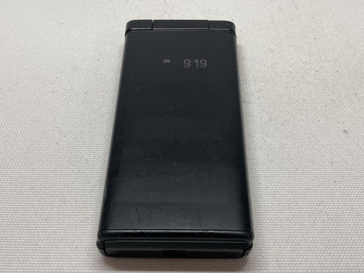 美品　SoftBank　ソフトバンク　DIGNO 701KC　KYOCERA　京セラ　携帯電話　ガラケー　ブラック　SIMロック解除済　j255d609dd_画像1