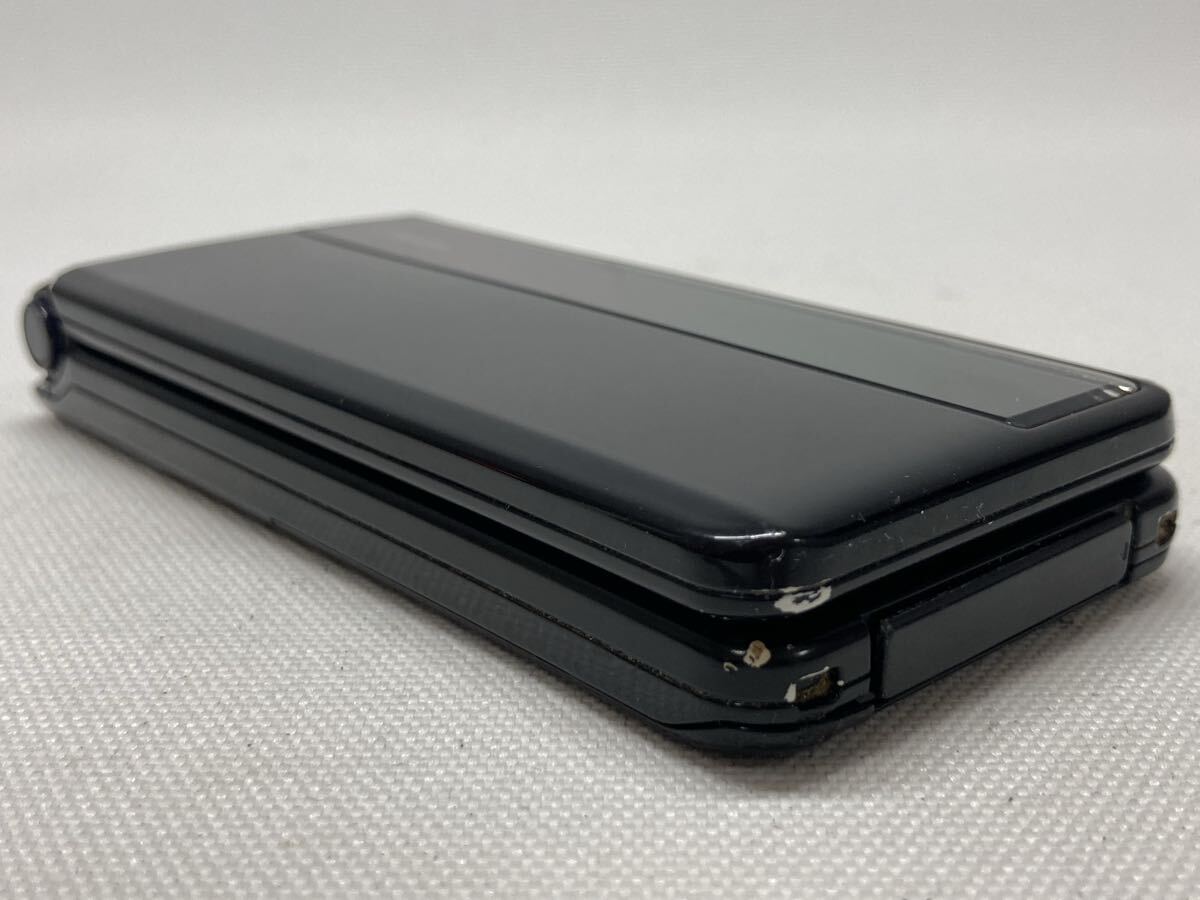 概ね美品 docomo ドコモ P-07B Panasonic パナソニック FOMA 携帯電話 ガラケー ブラック k424b497dd_画像6