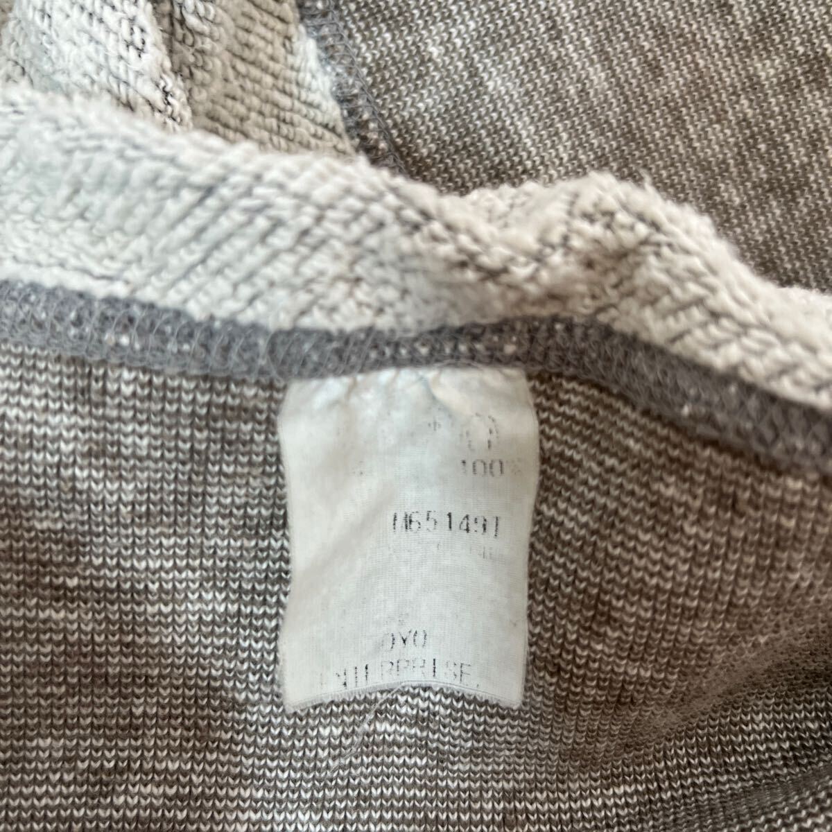 cheswick スウェット 両V グレー　リブ長_画像5