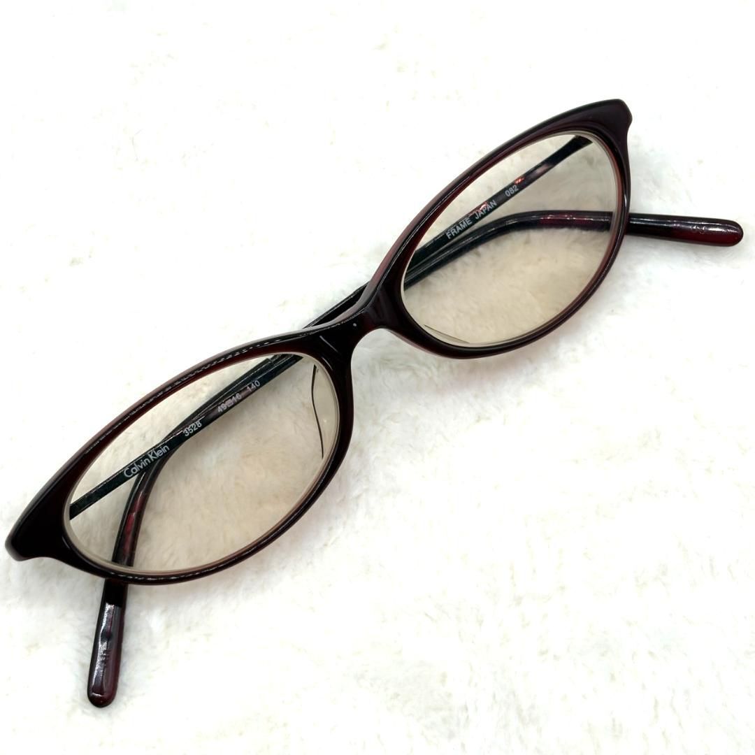 Calvin Klein Calvin Klein оправа для очков 3528 49*16 wine red кошка I раз ввод женский Y2K